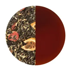 Czerwona herbata z owocami Pu Erh Orange na odchudzanie i kaca